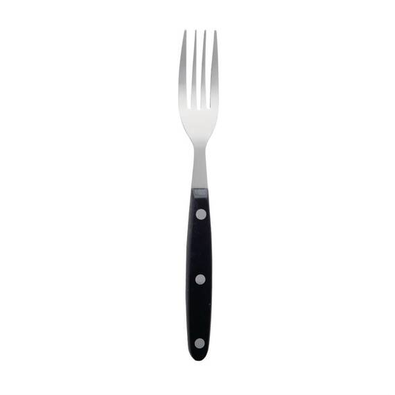 Olympia Steakgabeln mit schwarzem Griff
