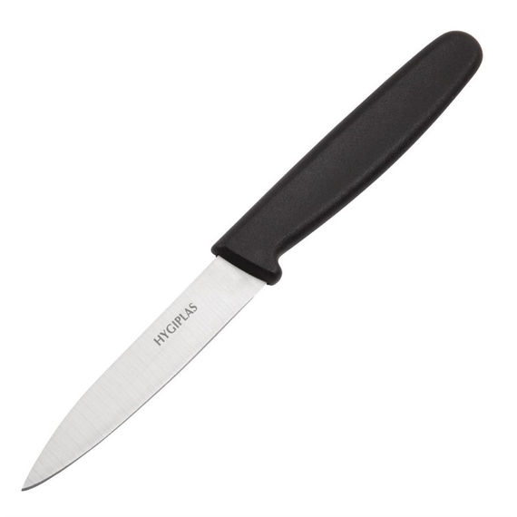 Hygiplas Schälmesser 7cm schwarz