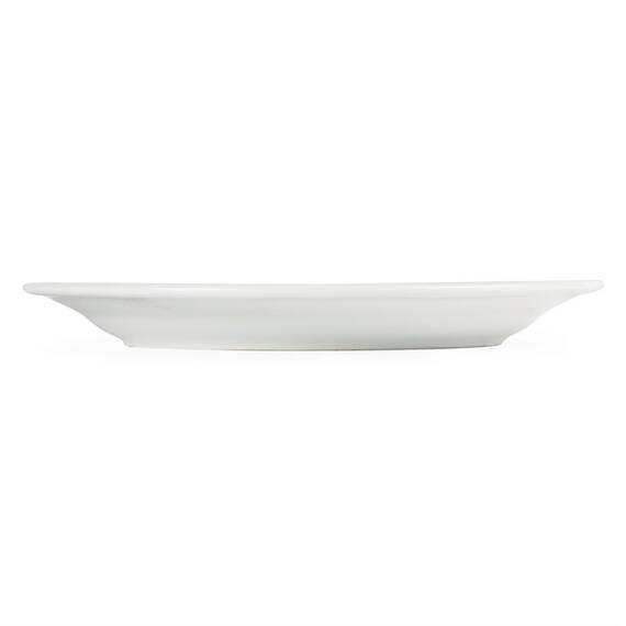 Olympia Whiteware Teller mit breitem Rand 23cm