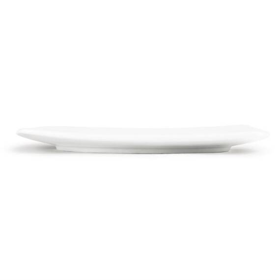 Olympia Whiteware abgerundete quadratische Teller 27cm