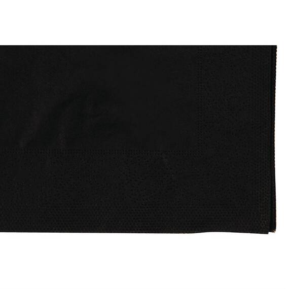 Cocktailservietten schwarz 25cm