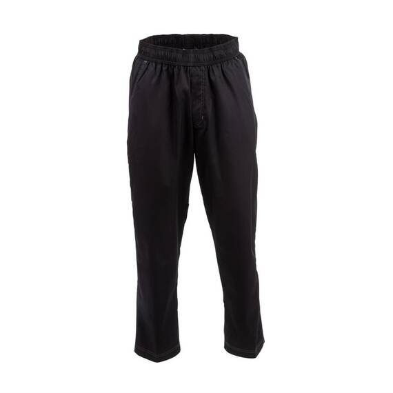 Chef Works Lockere Cool Vent-Kochhose schwarz XL