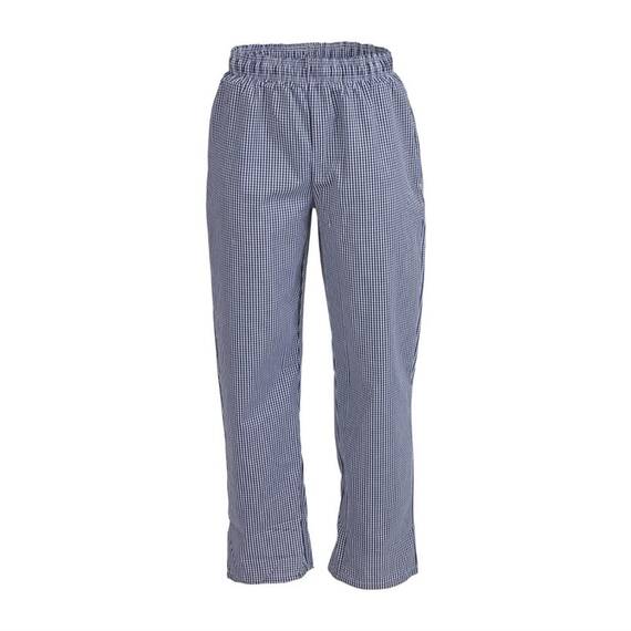 Whites Unisex Kochhose Vegas blau weiß kleinkariert XL, Kleidergröße: XL, Farbe: Gemustert