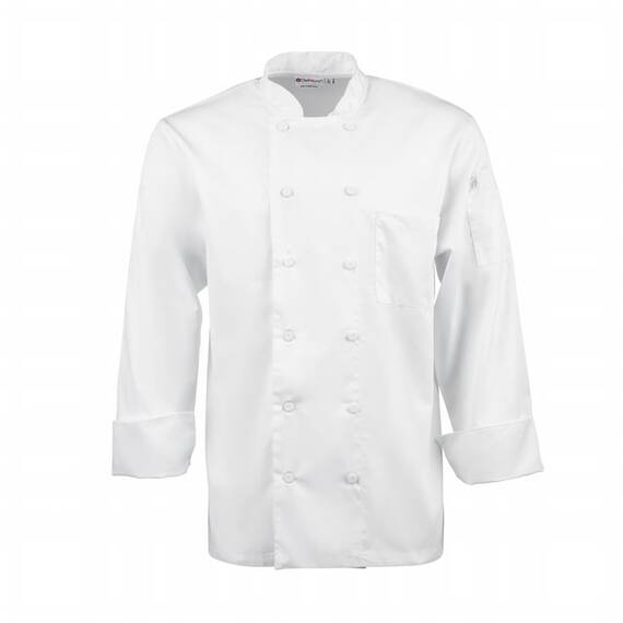 Chef Works Calgary Cool Vent Unisex Kochjacke weiß L, Kleidergröße: L, Farbe: Weiß