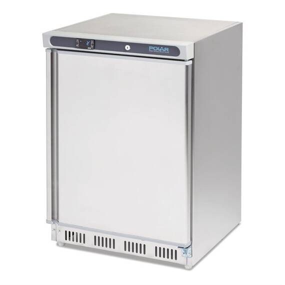 Polar Serie C Edelstahl Gefrierschrank Tischmodell 140L