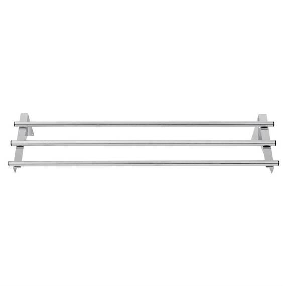Vogue Edelstahl Wandregal 120x30cm