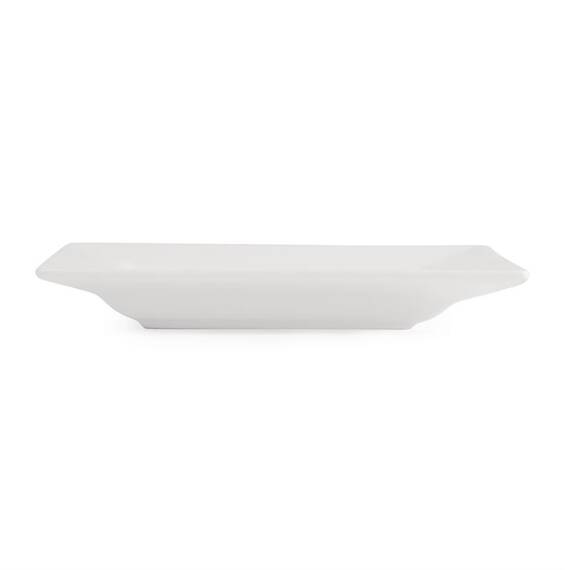 Olympia Lumina quadratische Teller mit breitem Rand 17cm