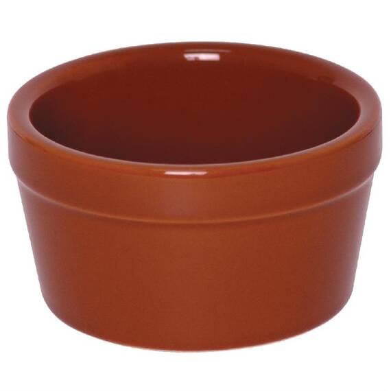 Olympia Rustic Auflaufförmchen Terrakotta 7,7cm