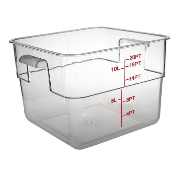 Hygiplas Vorratsbehälter quadratisch 10L