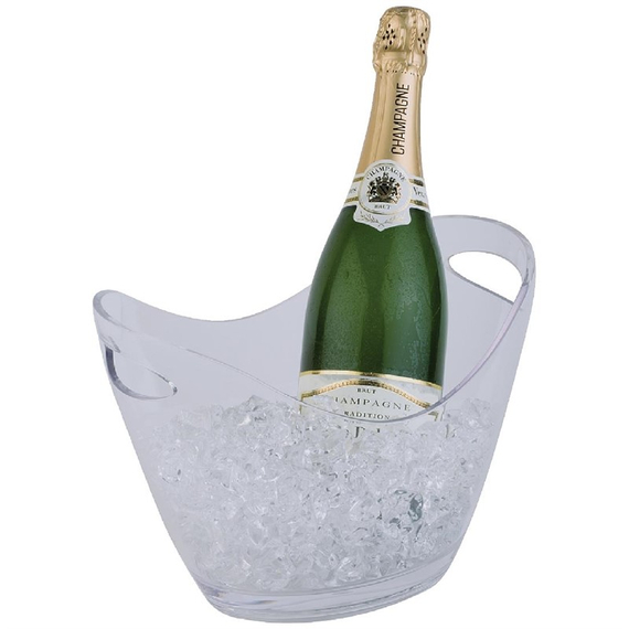 APS Champagnerkühler klar klein