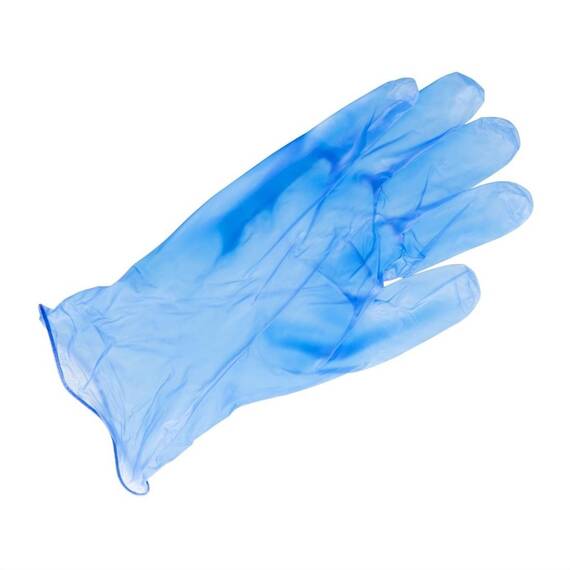 Hygiplas Vinylhandschuhe Blau puderfrei XL