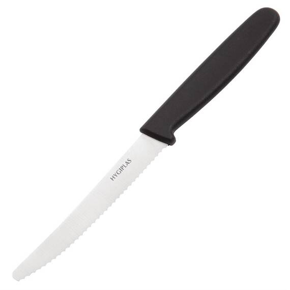 Hygiplas schwarz Tomatenmesser 10cm