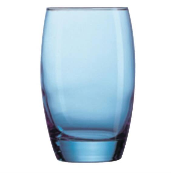 Arcoroc Salto Longdrinkgläser blau 35cl