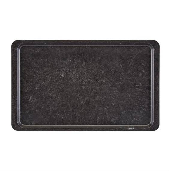 Cambro Versa Polyester-Tablett glatt 53 x 32,5 cm Anthrazit