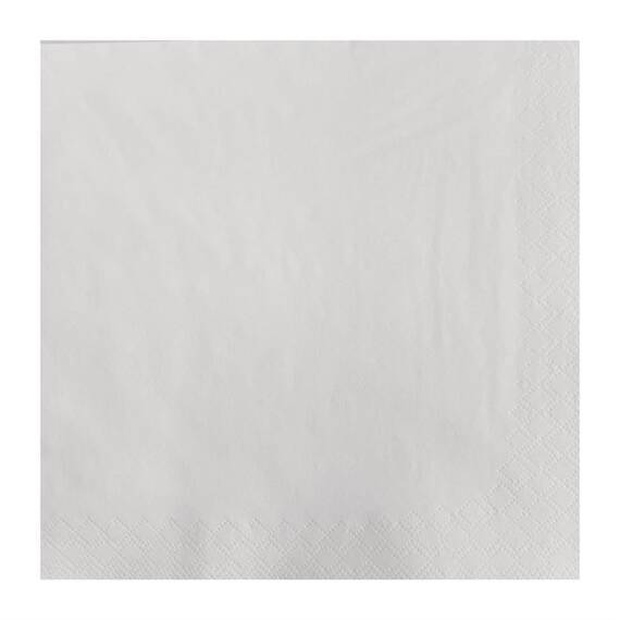Fasana professionelle Papierservietten weiß 33cm