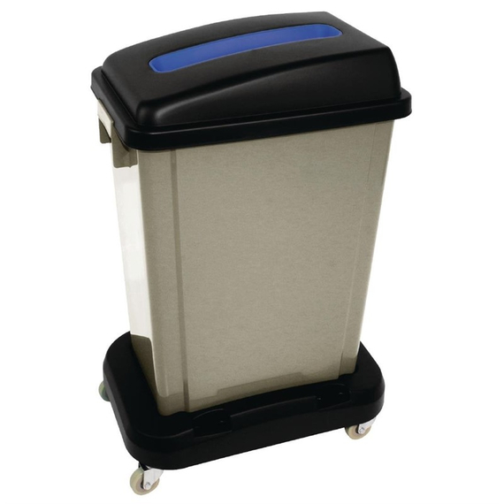 Jantex Recycling-Mülleimer beige 56L
