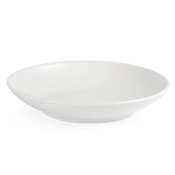 Olympia Whiteware tiefe runde Teller 26cm