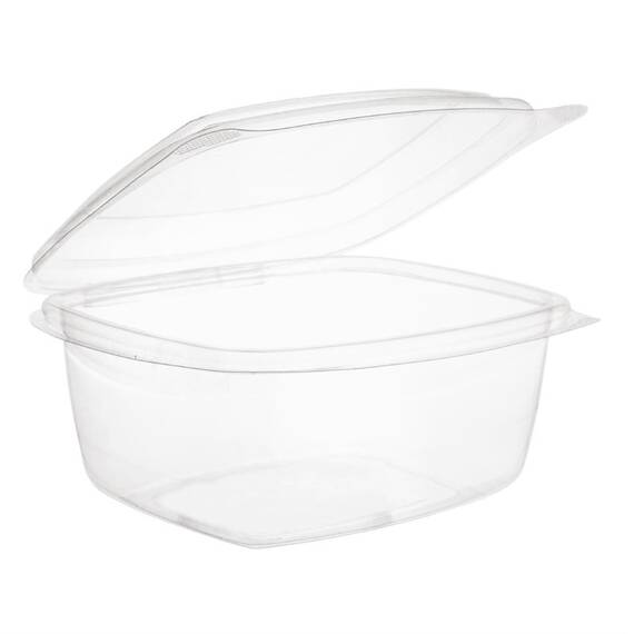 Vegware kompostierbare PLA Deli-Boxen mit Klappdeckel 473ml
