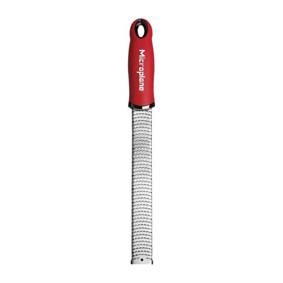 Microplane Premium Reibe und Zestenreißer rot