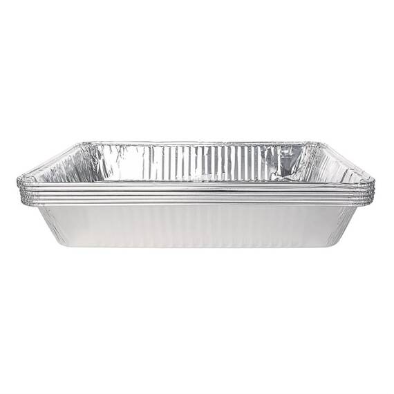 Rechteckige Aluminium Servierschalen GN 1/1