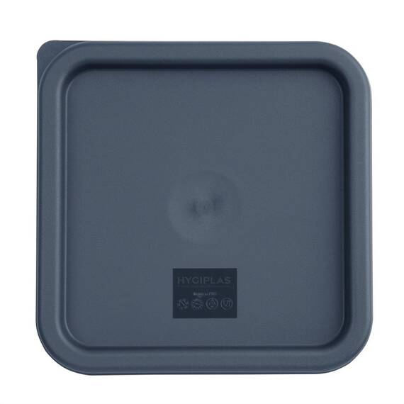 Hygiplas Deckel quadratisch für Vorratsbehälter 5,5 und 7L blau