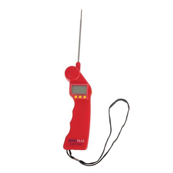 Hygiplas Easytemp Farbcodiertes rotes Thermometer