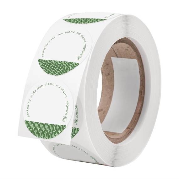 Kompostierbare Vegware-Etiketten (1000 Stück)