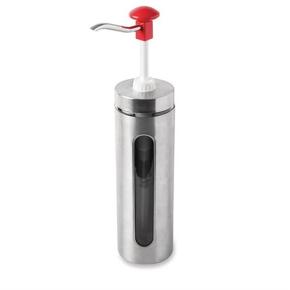 Schneider Ketchupspender Edelstahl rot 2L