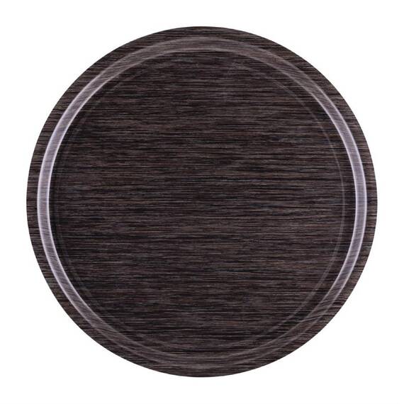 Roltex Original rundes Serviertablett Wenge 45cm