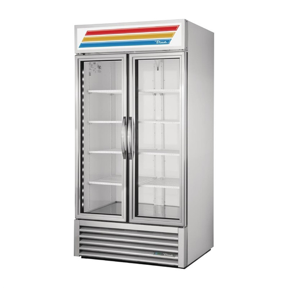True GDM-35HC-TSL01 Displaykühlschrank 2-türig 991L