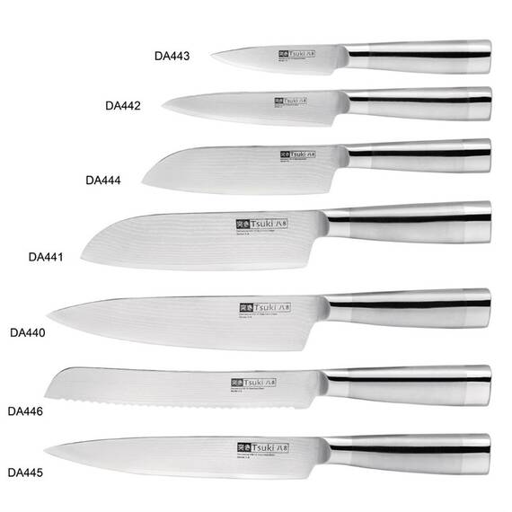 Vogue Tsuki Serie 8 Japanisches Brotmesser 20cm