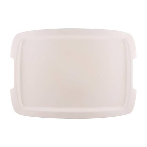 Roltex Paturel Serviertablett weiß 43,5 x 31cm