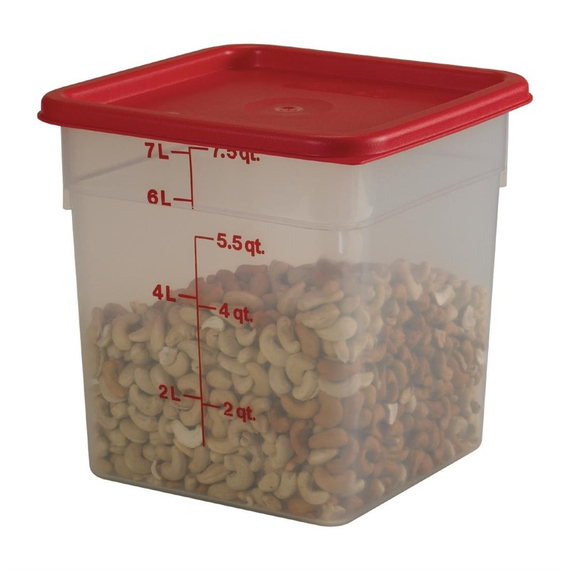 Cambro Deckel für Lebensmittelbehälter rot
