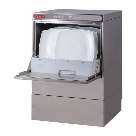 Gastro M Geschirrspüler Maestro 400V mit Ablaufpumpe, Dosierpumpe für Geschirrspülmittel, Dosierpumpe für Klarspüler und Breaktank