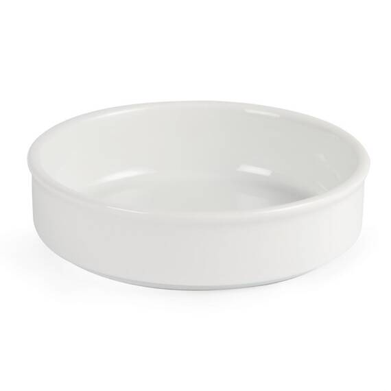 Olympia Whiteware stapelbare runde Schalen 13,4cm