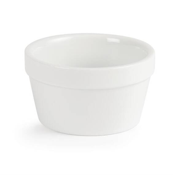 Olympia Whiteware stapelbare Auflaufförmchen 9,5cm