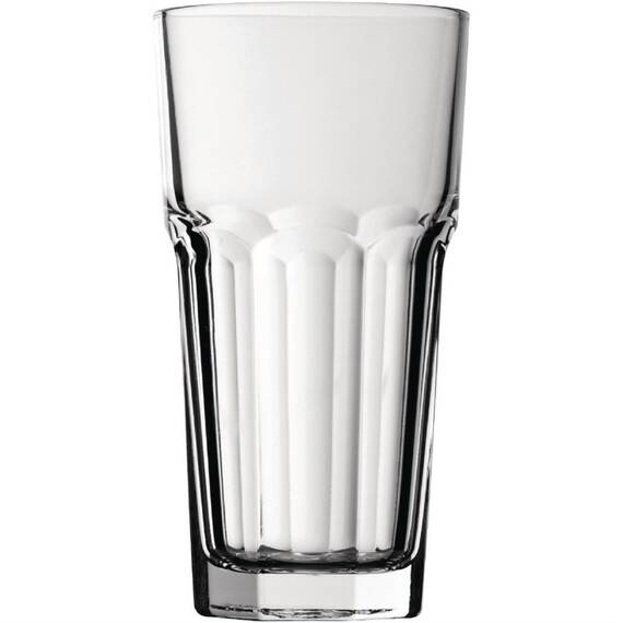 Utopia Casablanca halbgetafelte Longdrinkgläser CE-markiert 28,5cl