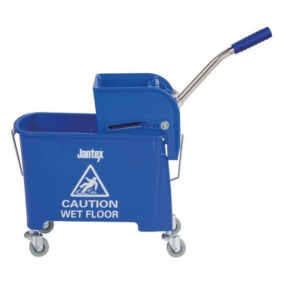 Jantex Moppeimer mit Mopppresse blau 20L