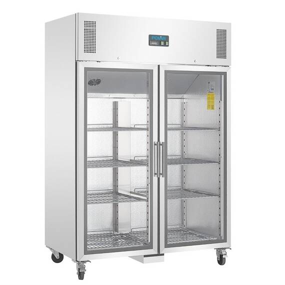 Polar Serie G Gastro Kühlvitrine 2-türig 1200L