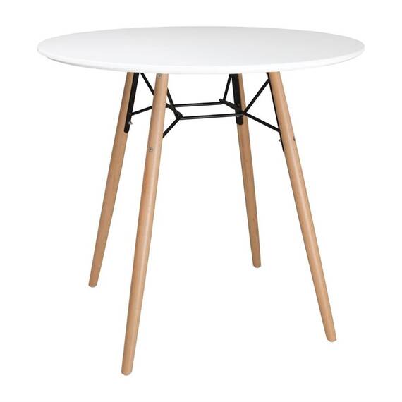 Bolero Arlo Tisch Rund Weiß 798mm