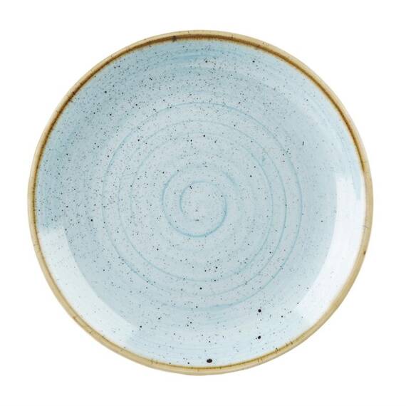 Churchill Stonecast Coupe Teller, rund, Enteneiblau, 260 mm (12 Stück)