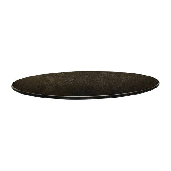 Topalit Smartline runde Tischplatte Zypern Metall 80cm