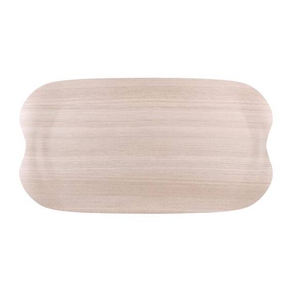 Roltex Wave Serviertablett helles Holz 43 x 23cm