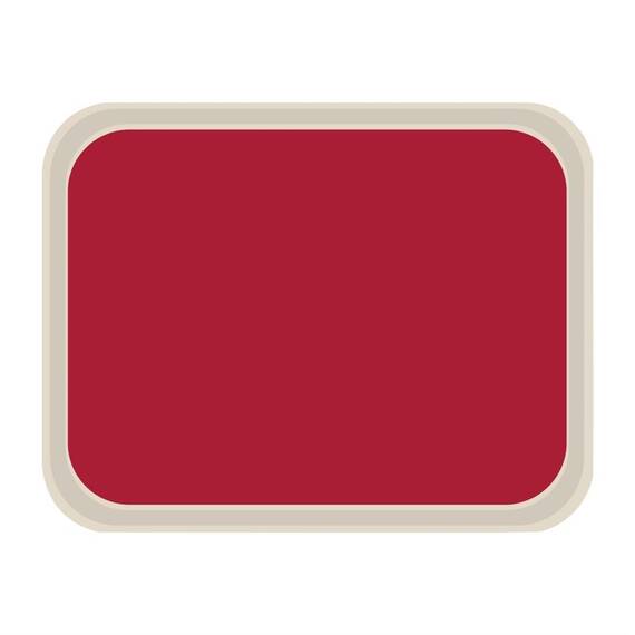 Roltex America Polyester Serviertablett rot 46 x 36cm