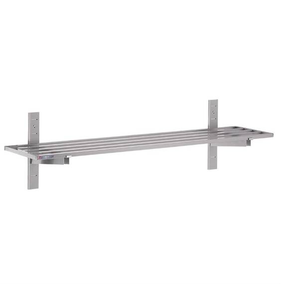 Gastro M Edelstahlwandregal 140cm breit