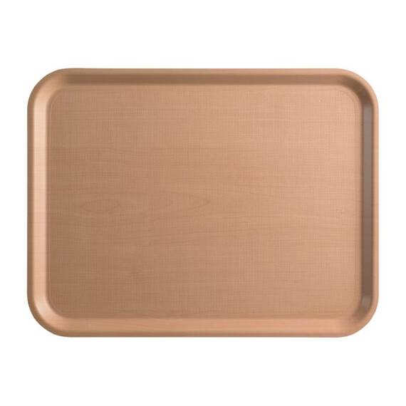Cambro Mykonos laminiertes Serviertablett Birke 33x43cm