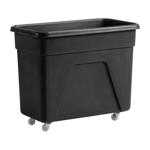 Trolley Medium aus schwarzem Polyethylen
