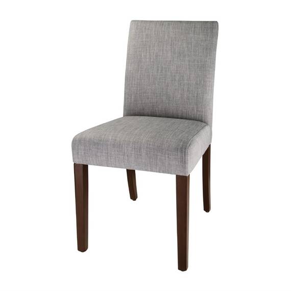 Bolero Chiswick Esszimmerstühle Holzkohle Grau (2er Pack)