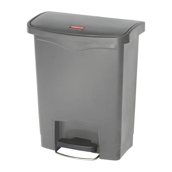 Rubbermaid Slim Jim Treteimer Grau 30L