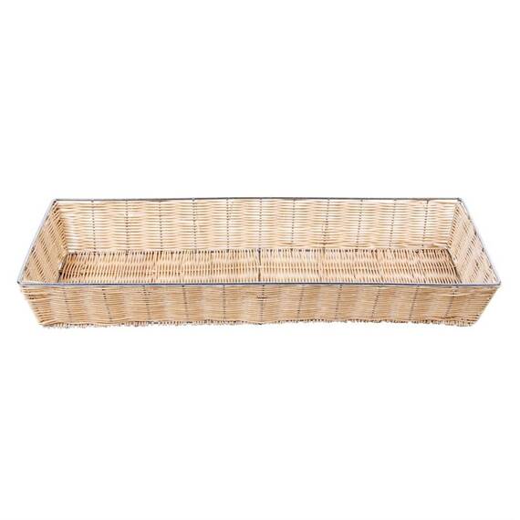 Olympia stapelbarer Brotkorb Weide 60 x 22cm
